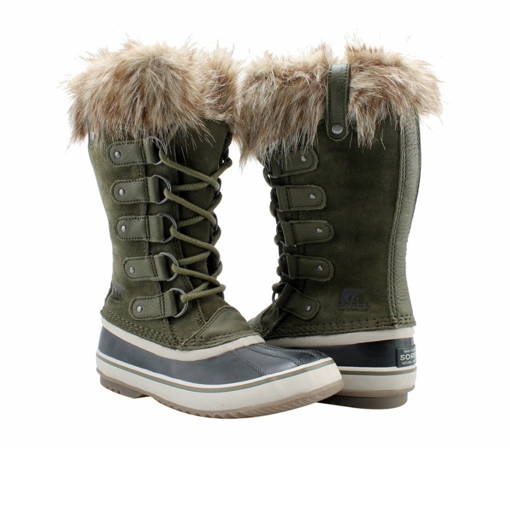 khaki green women’s 8.5 sorel